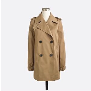 J.Crew Bonded Lined Trench Coat NEW